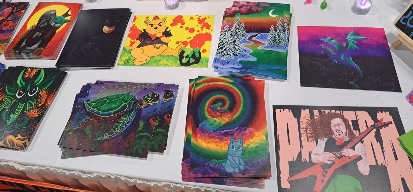 Postcard Prints of all kinds! 11 Variants!