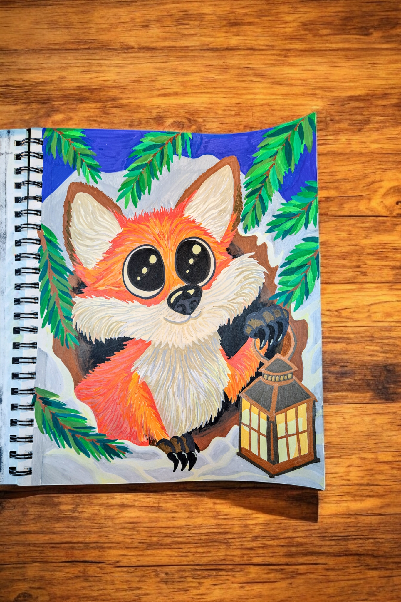 Cute Fox Print