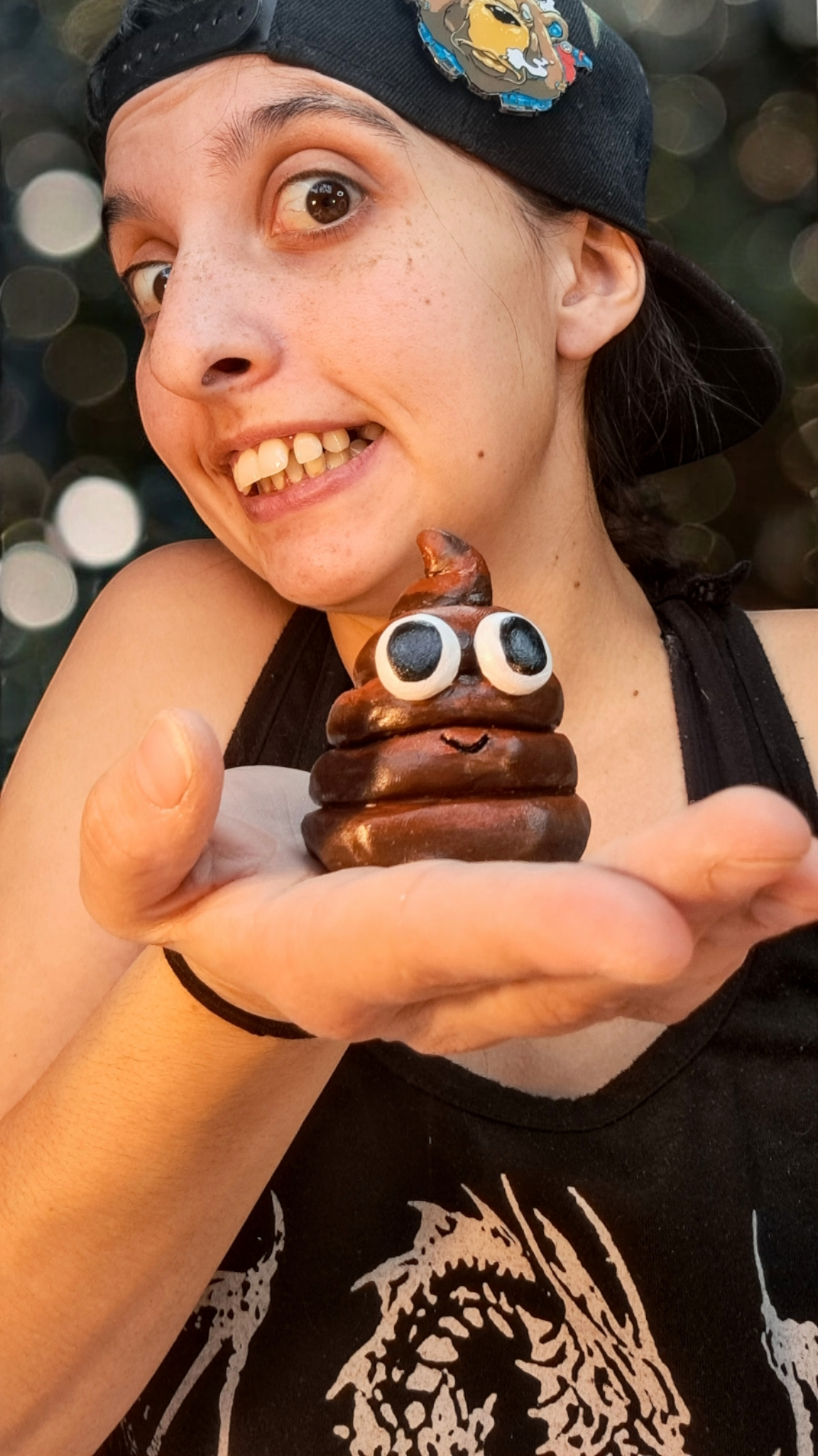 Poop Emoji Sculpture