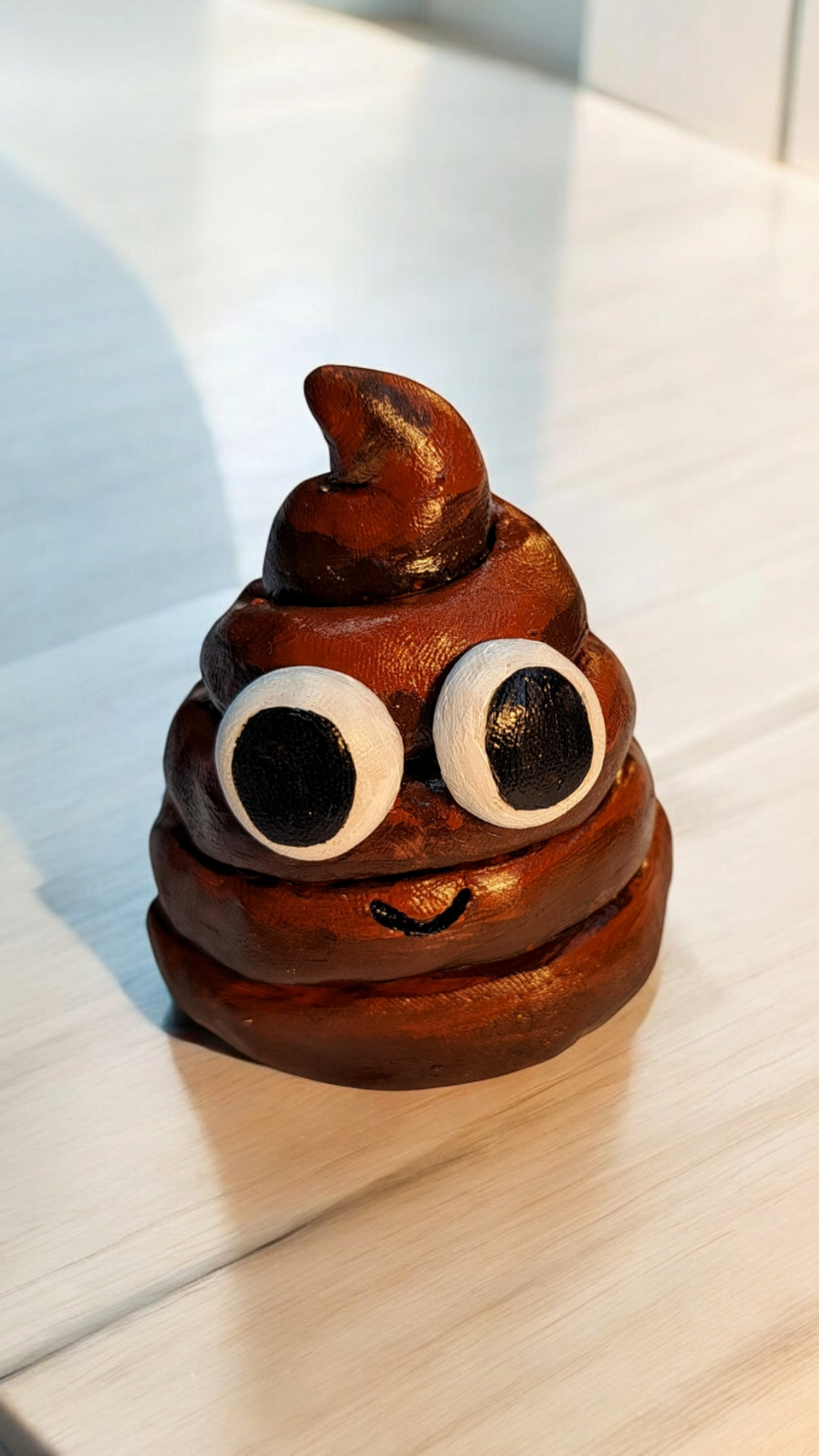 Poop Emoji Sculpture