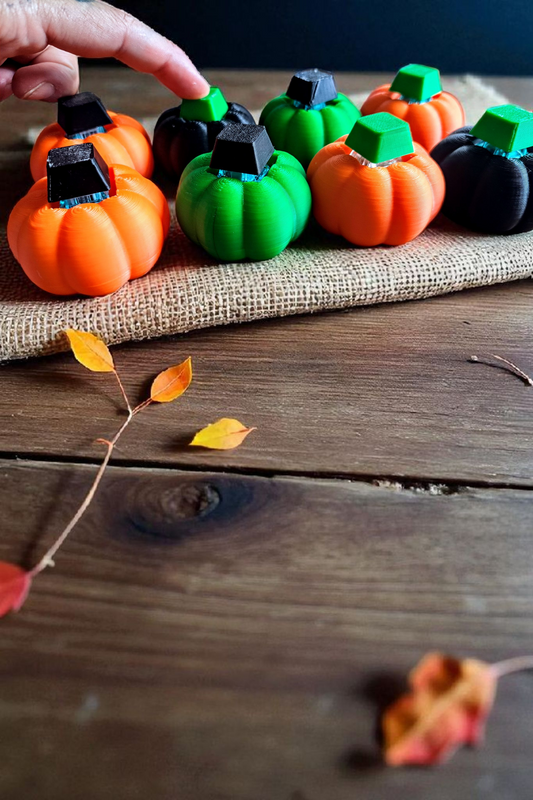 Pumpkin Fidget Clickers (multiple options)