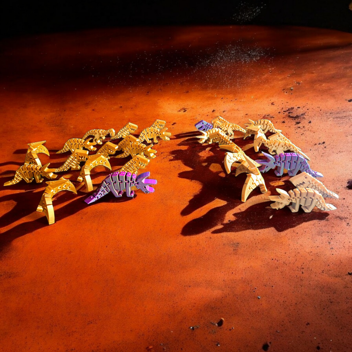 Mini Wiggle Dinos (articulated)