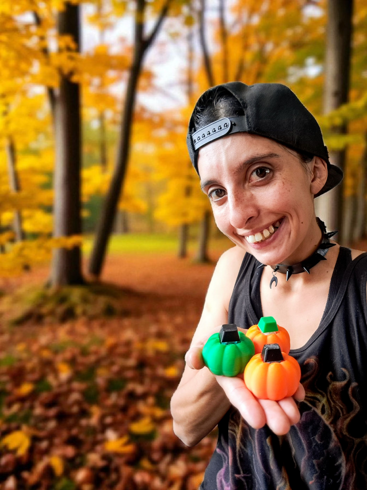 Pumpkin Fidget Clickers (multiple options)