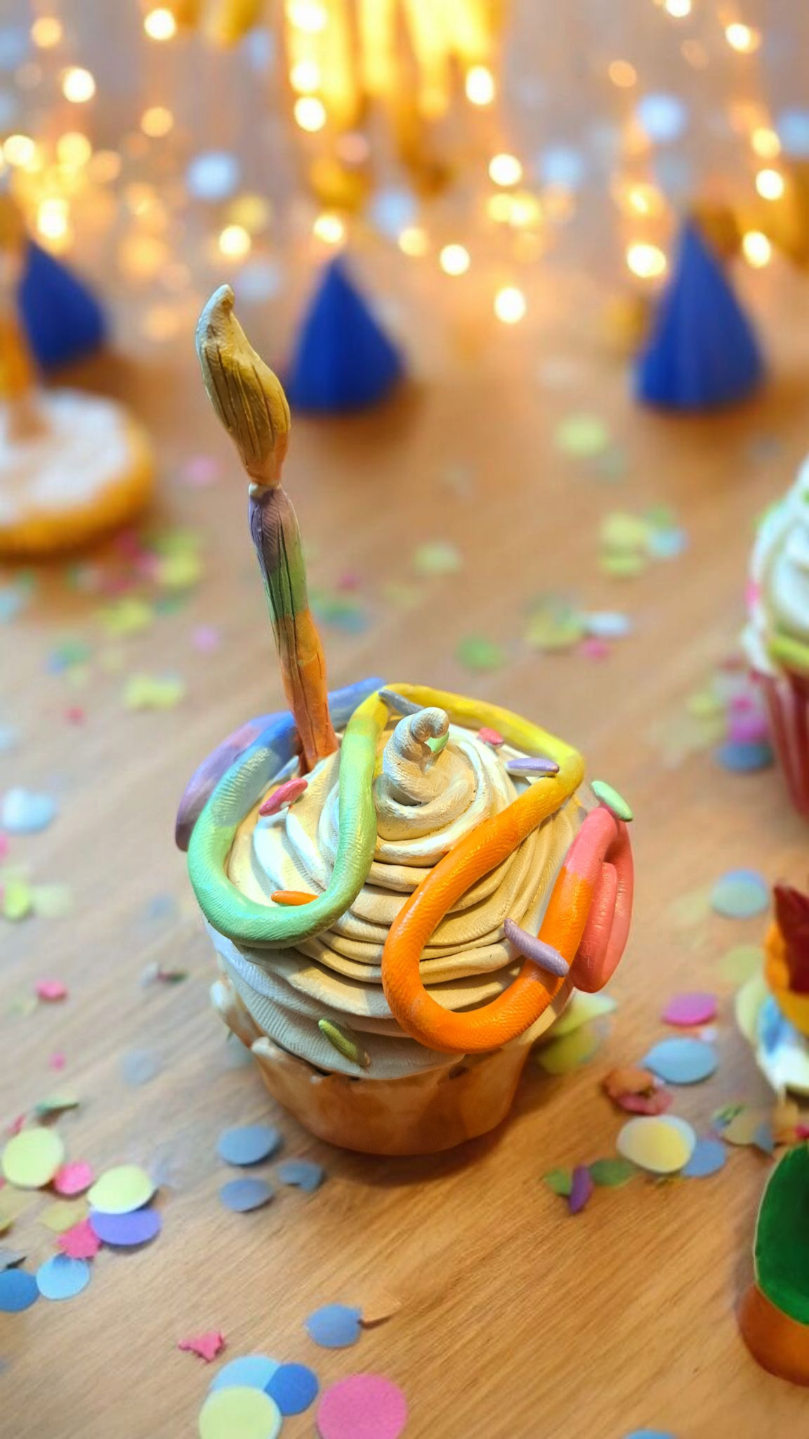 Cute Cupcake Sculptures (Multiple Flavor Options)