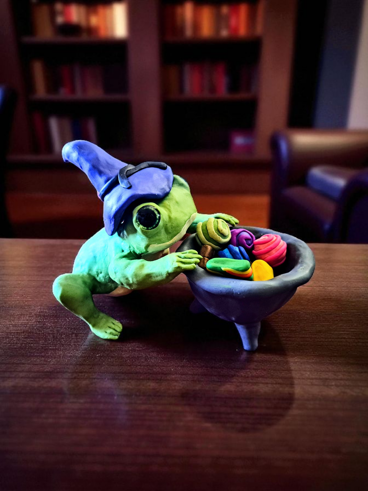 Froggie with Cauldron