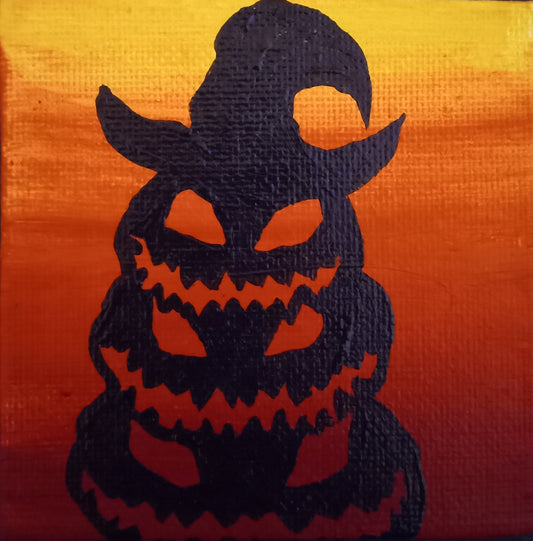 Jackolanterns Mini canvas Panel