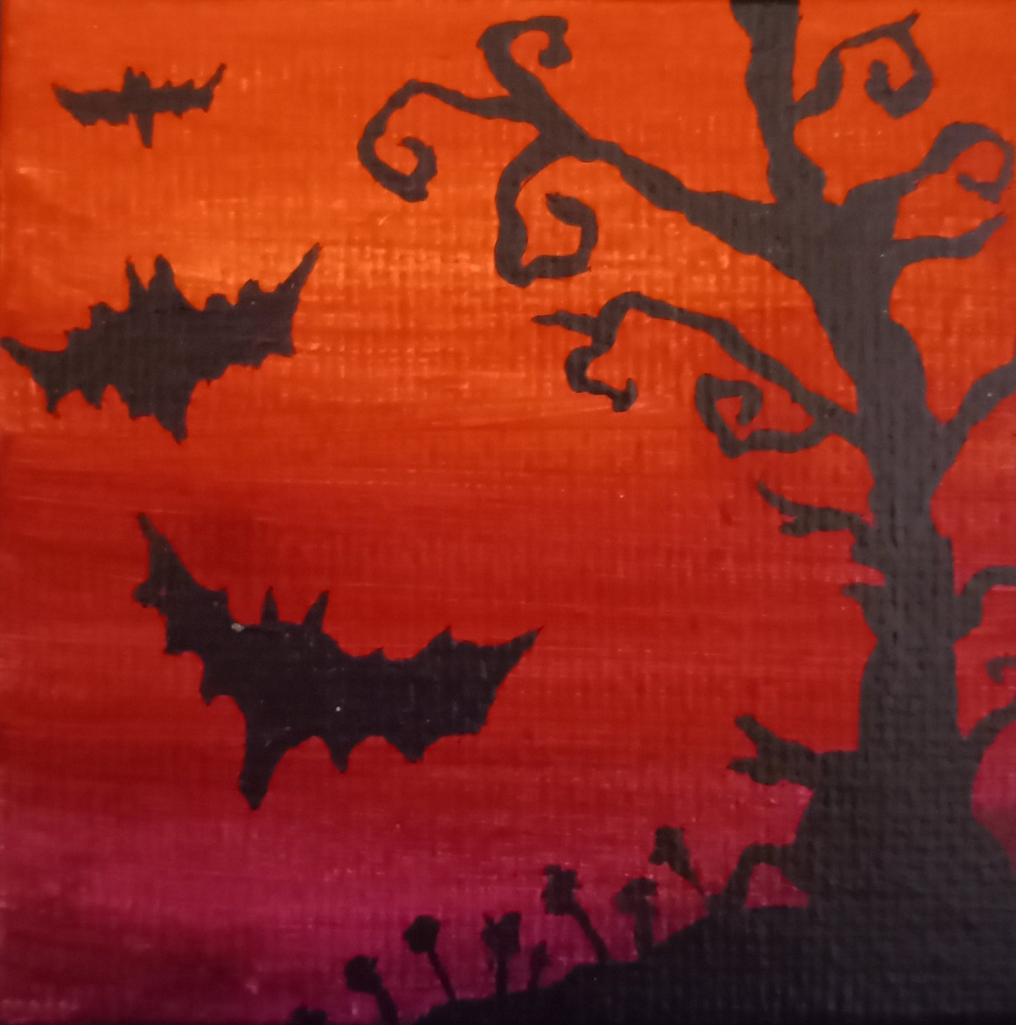 Spooky Tree Mini canvas
