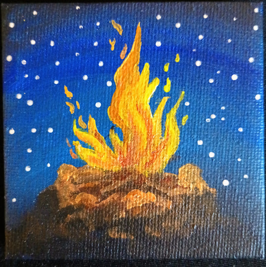 Campfire Mini Canvas