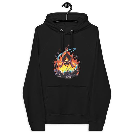 Ink Bender Unisex eco raglan hoodie