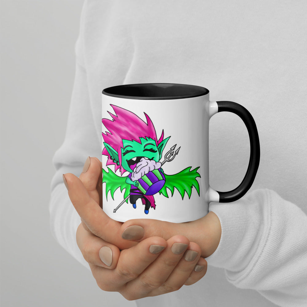 Cupcake Pixy Mug with Color Inside