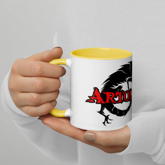 ArtologyInk Logo Mug with Color Inside