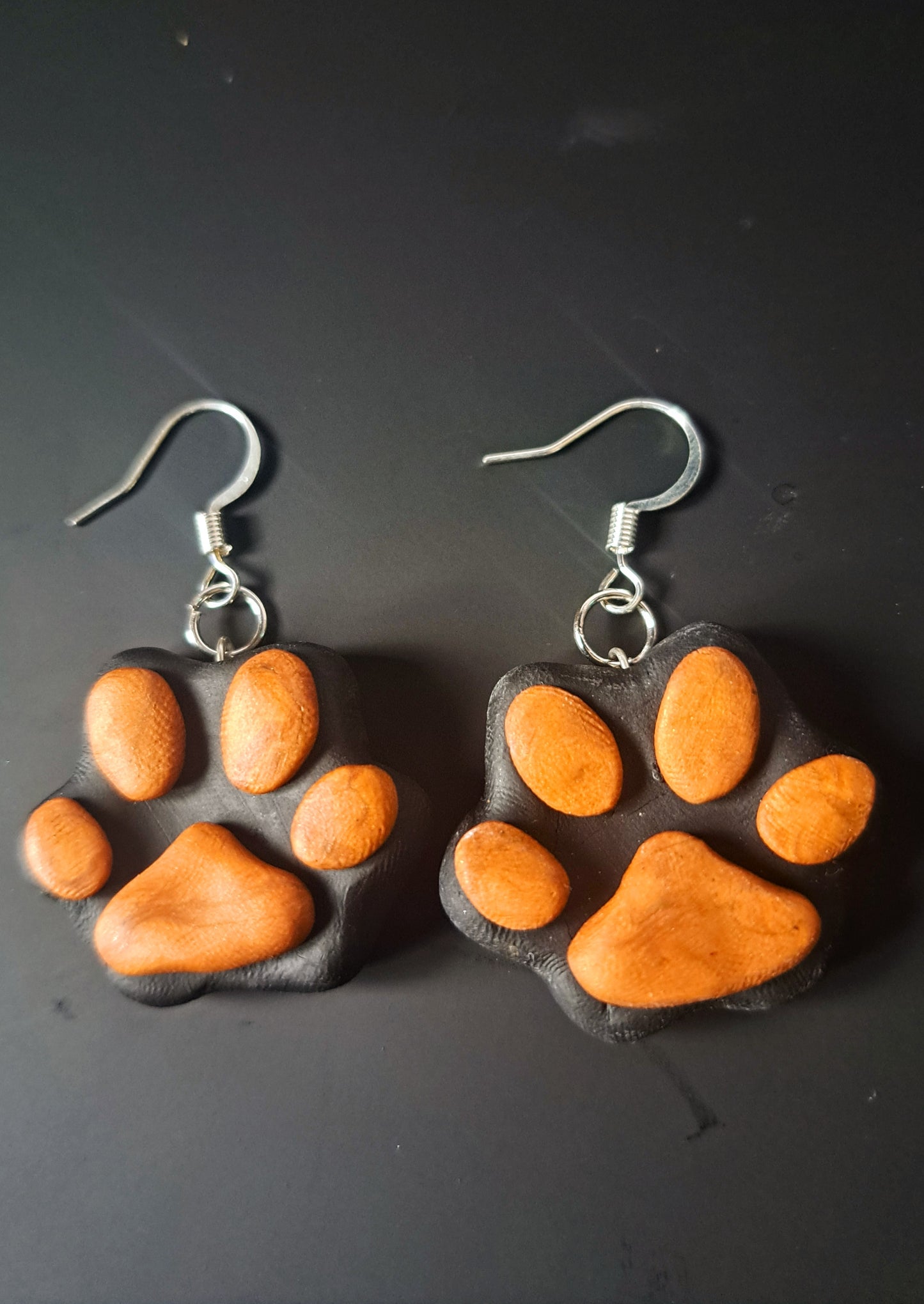 Paw Print Earrings