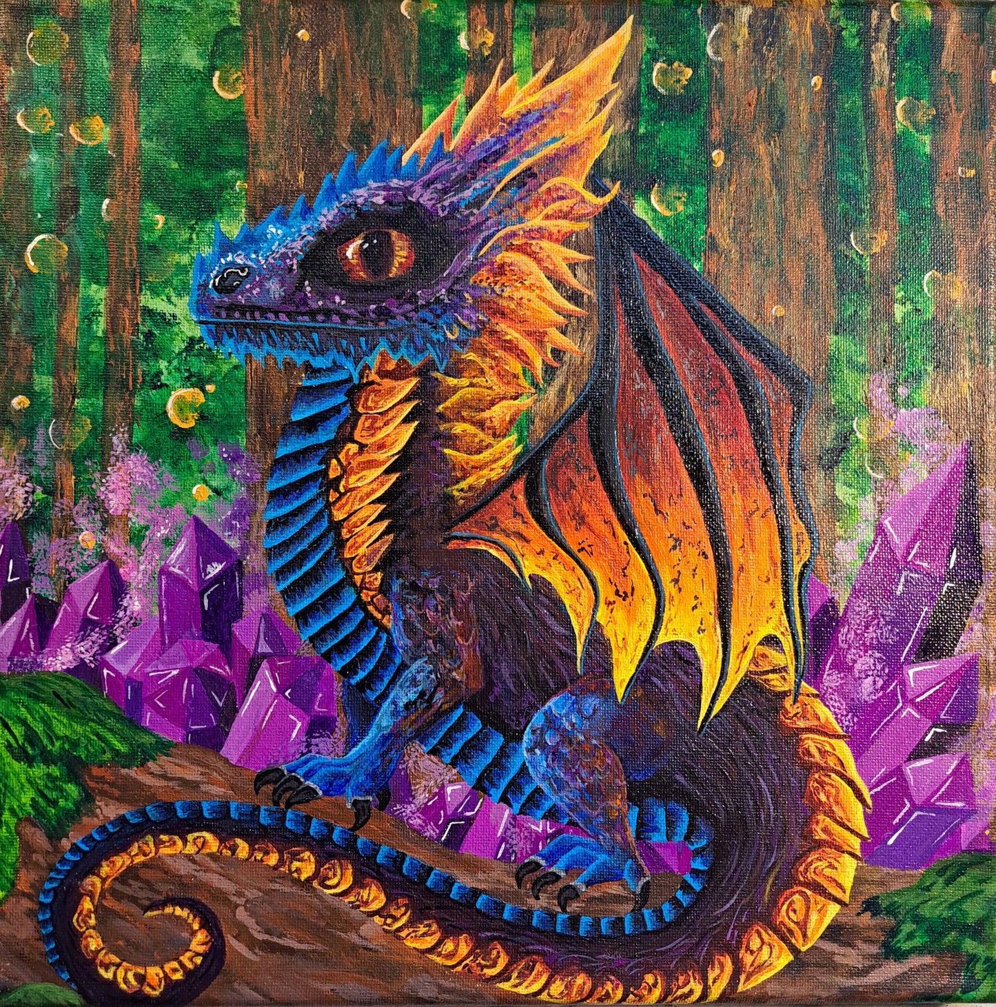 Elemental Dragon Painting