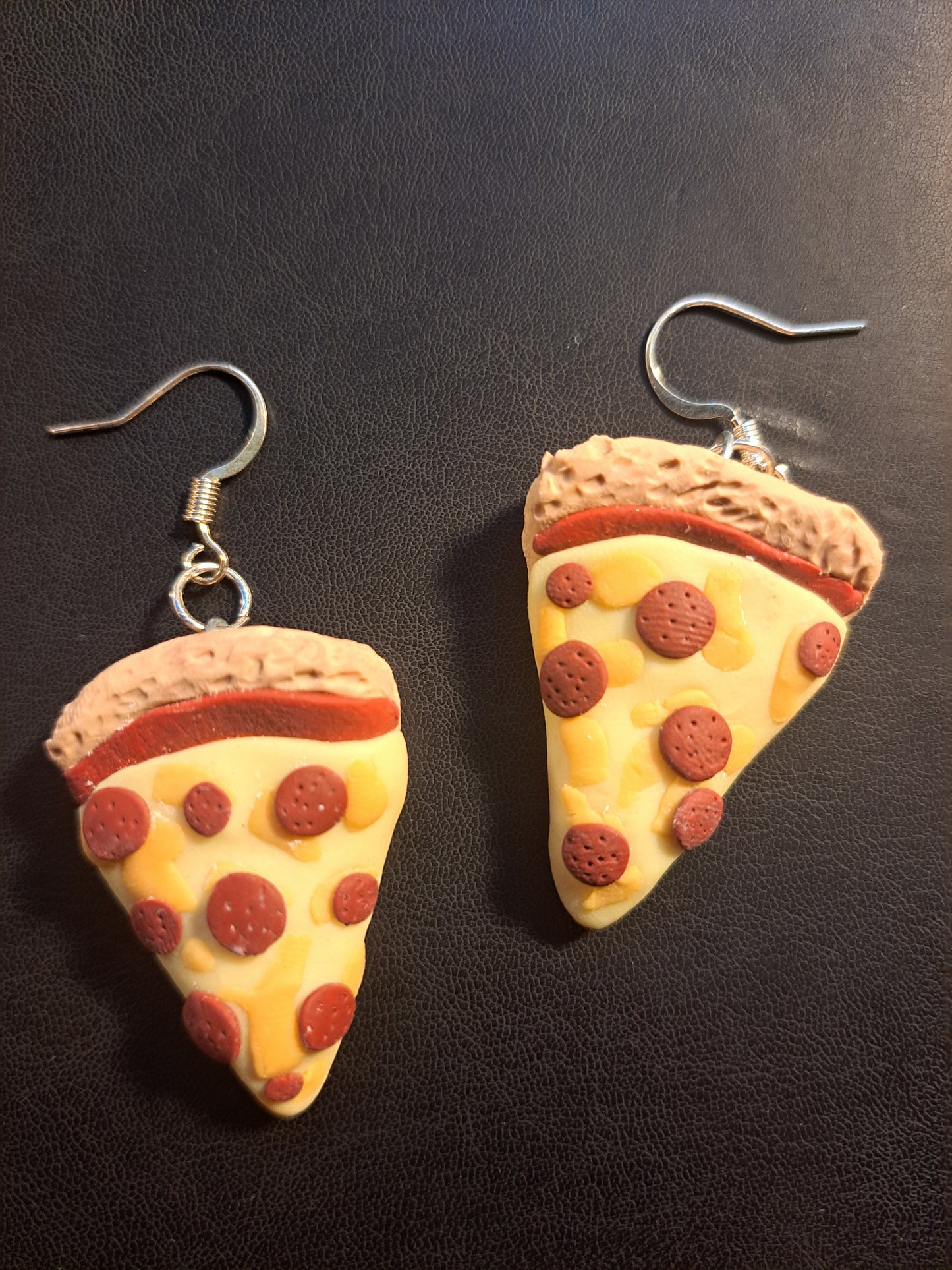 Pizza Earrings