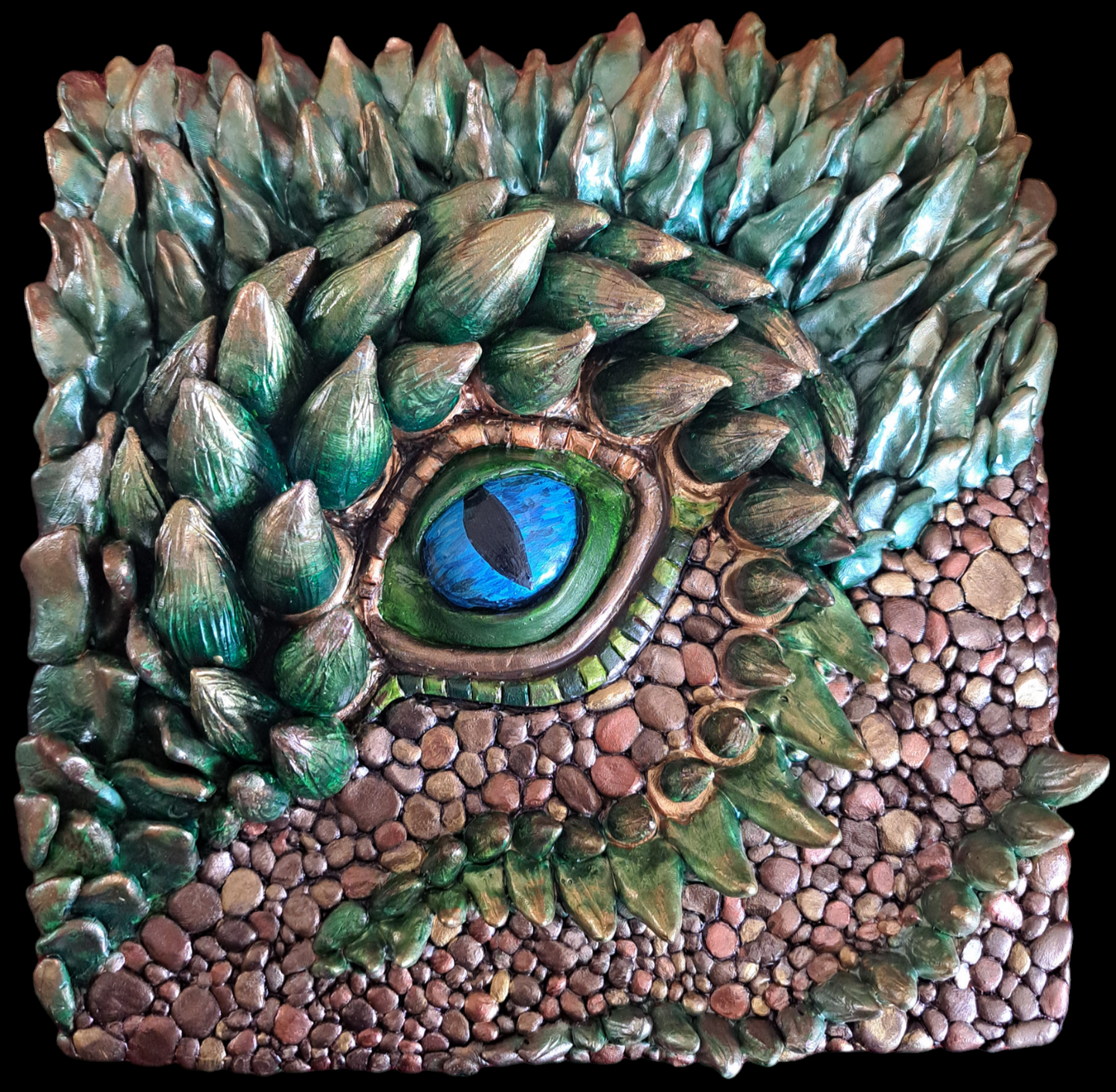 Wise 3D Dragon painting