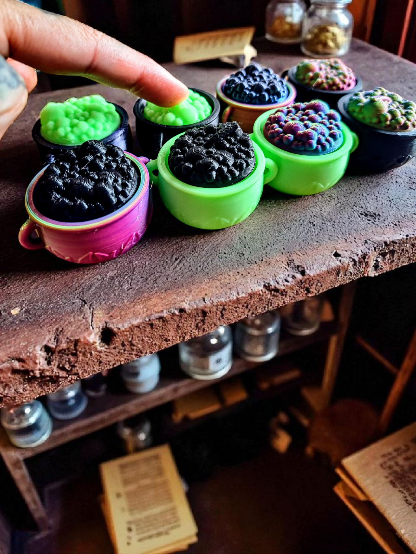 Cauldron Fidget Clickers (assorted)