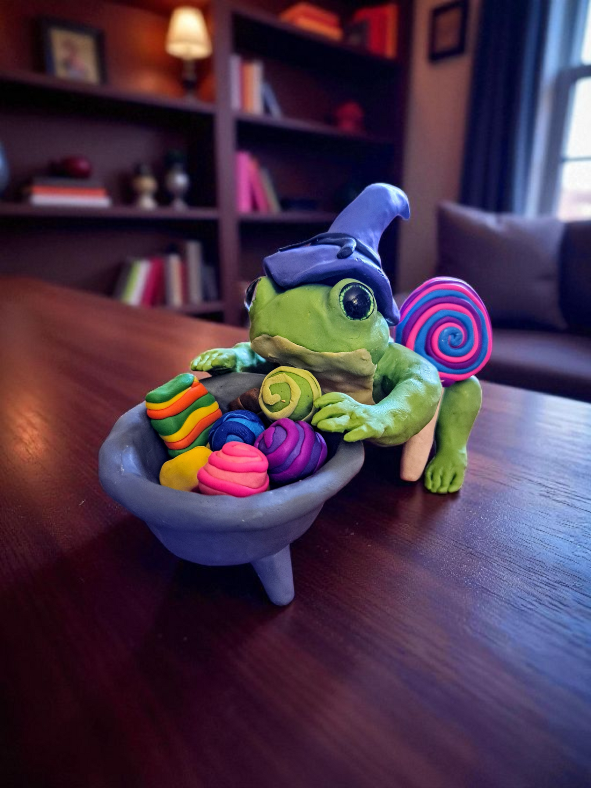 Froggie with Cauldron