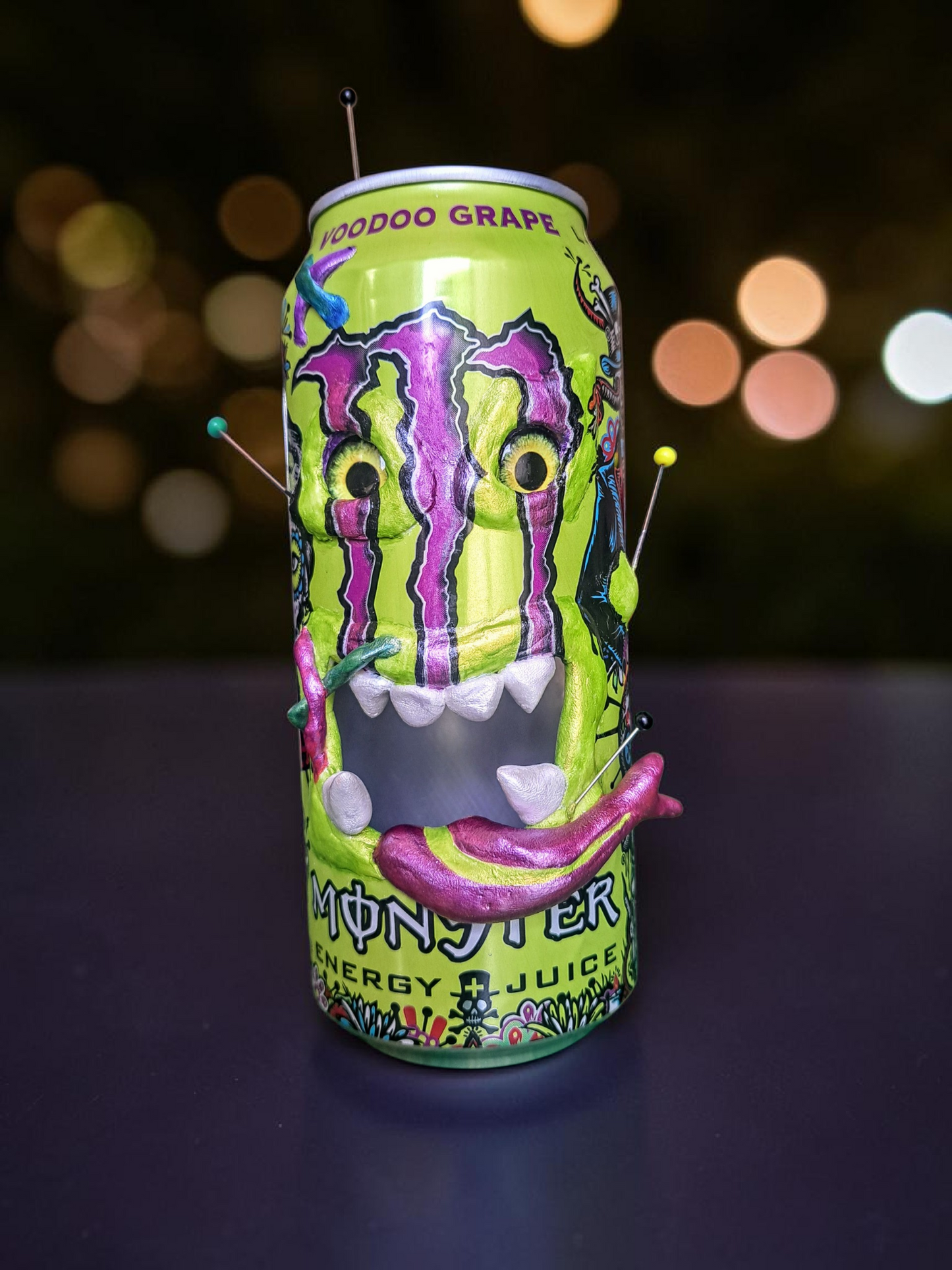 Voodoo Monster Can Sculpture