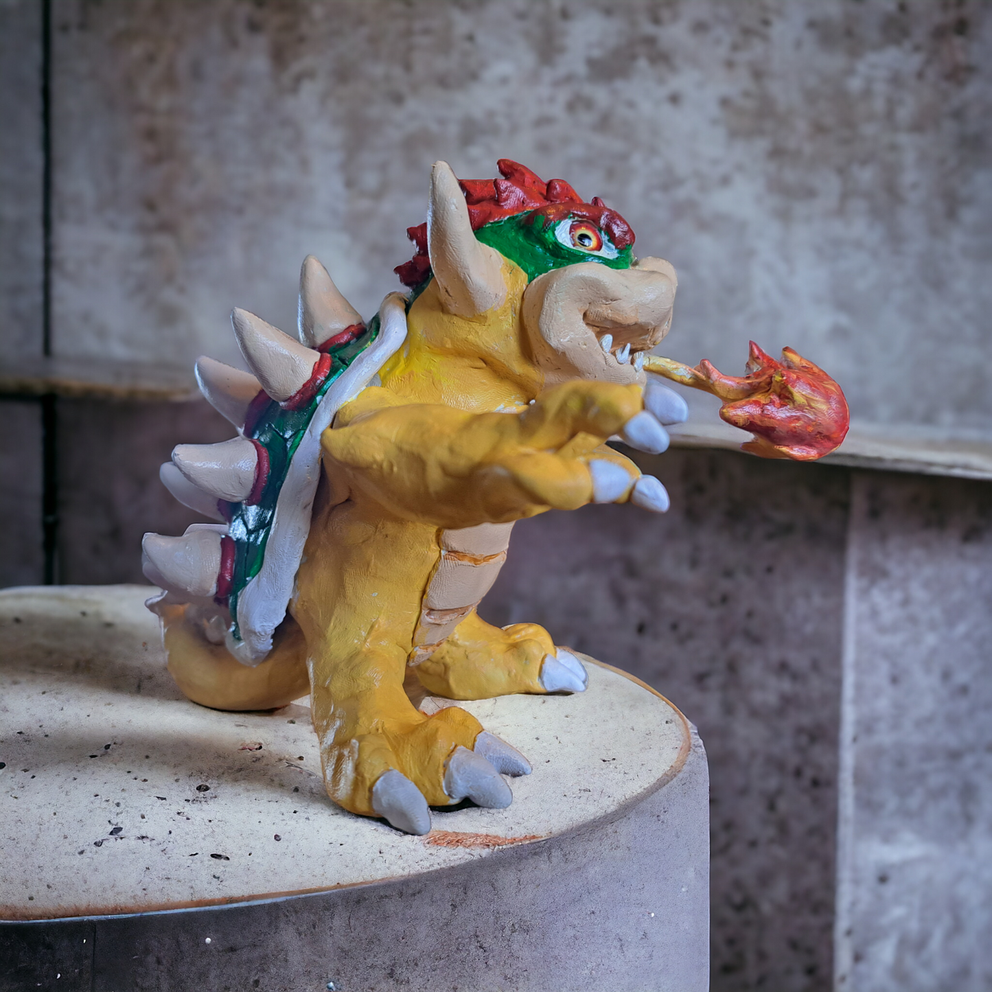 Bowser Sculpture