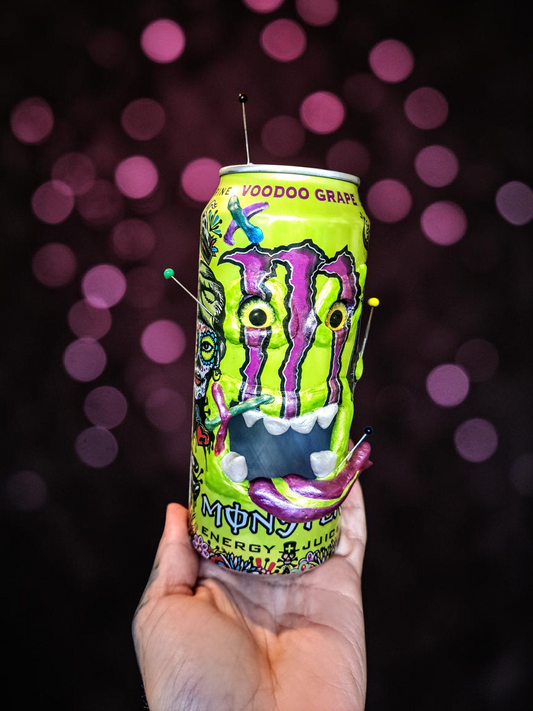 Voodoo Monster Can Sculpture