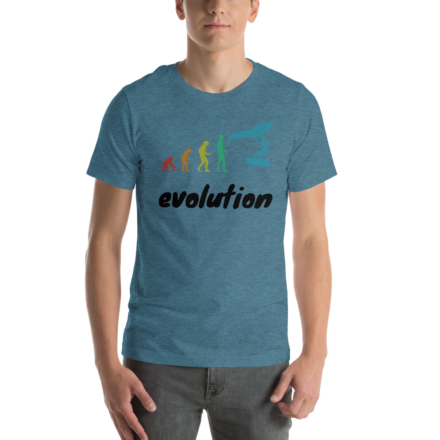 Wing Foil evolution Unisex t-shirt