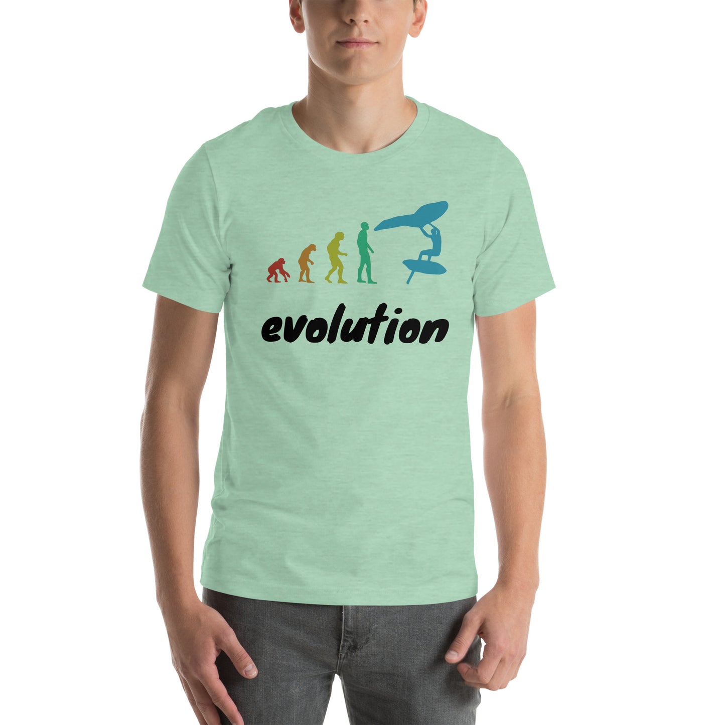 Wing Foil evolution Unisex t-shirt