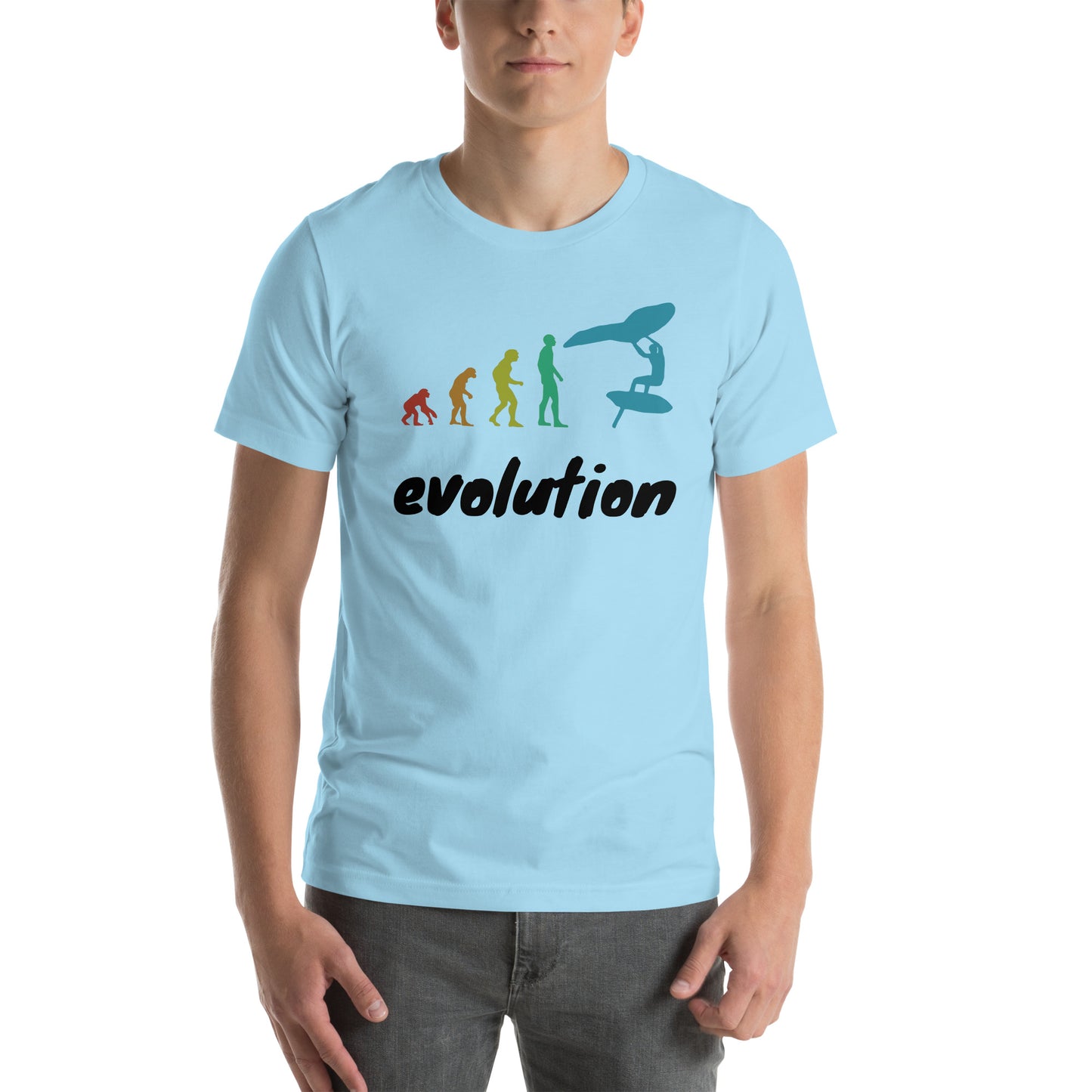 Wing Foil evolution Unisex t-shirt