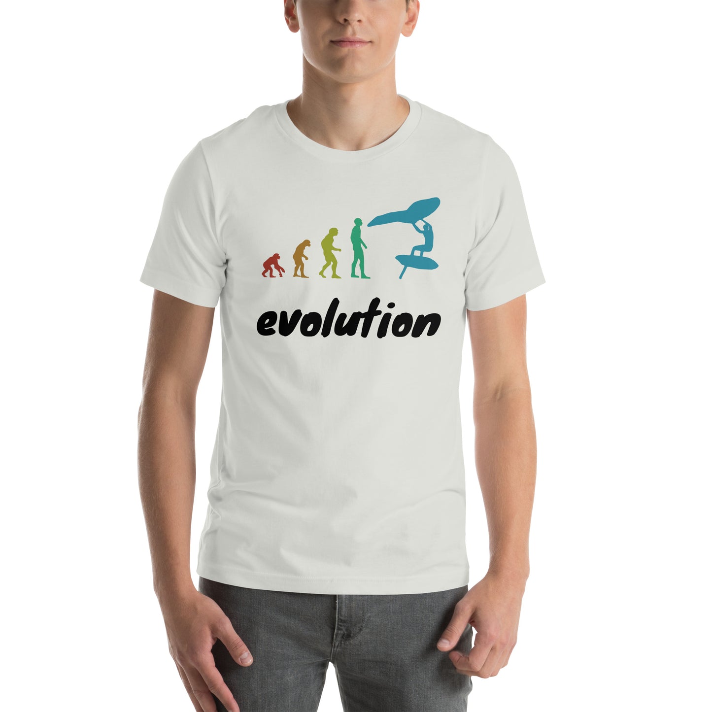 Wing Foil evolution Unisex t-shirt