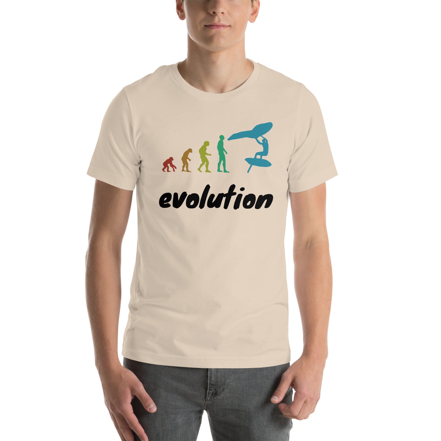 Wing Foil evolution Unisex t-shirt