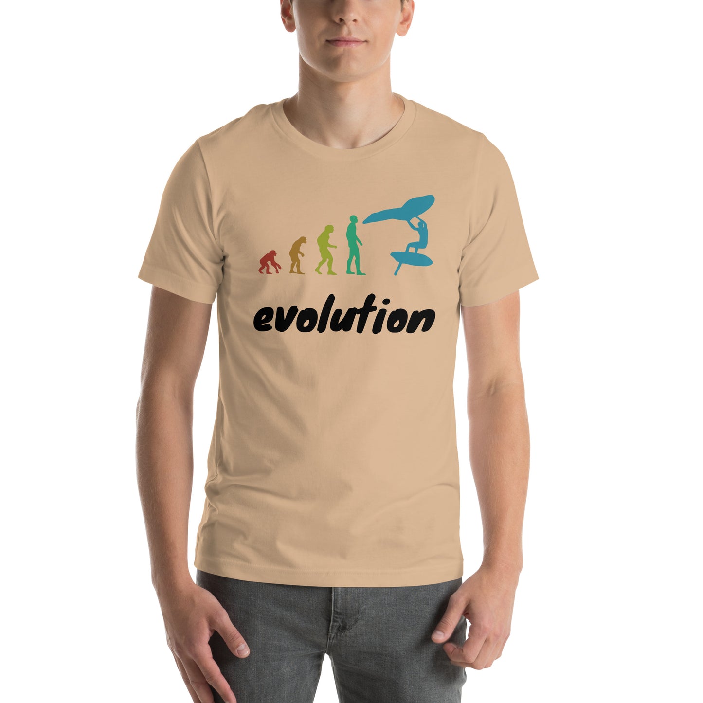 Wing Foil evolution Unisex t-shirt