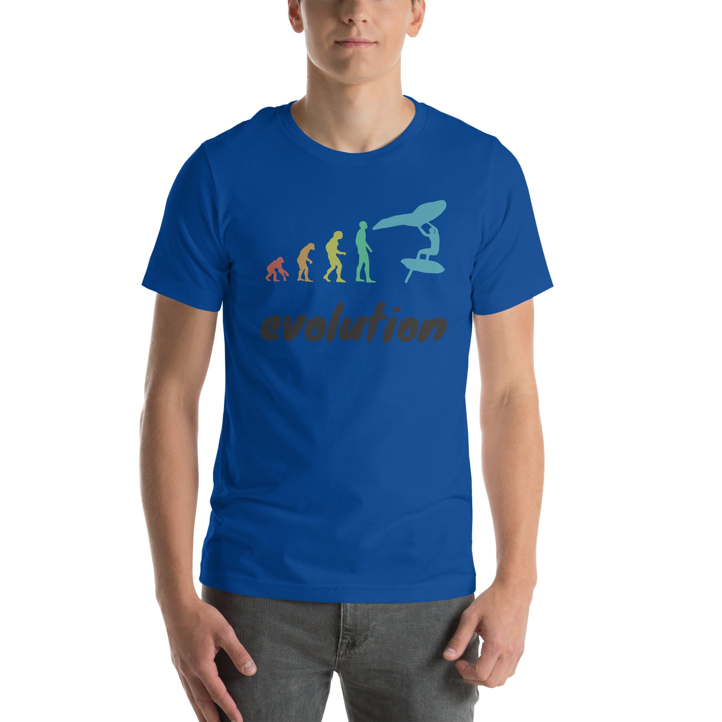 Wing Foil evolution Unisex t-shirt