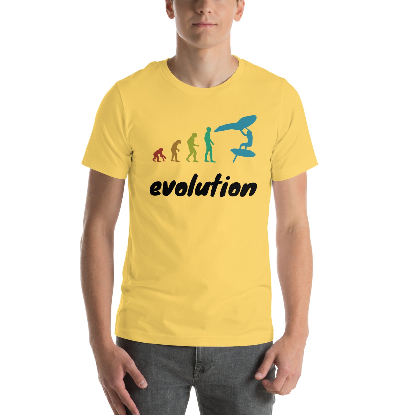 Wing Foil evolution Unisex t-shirt