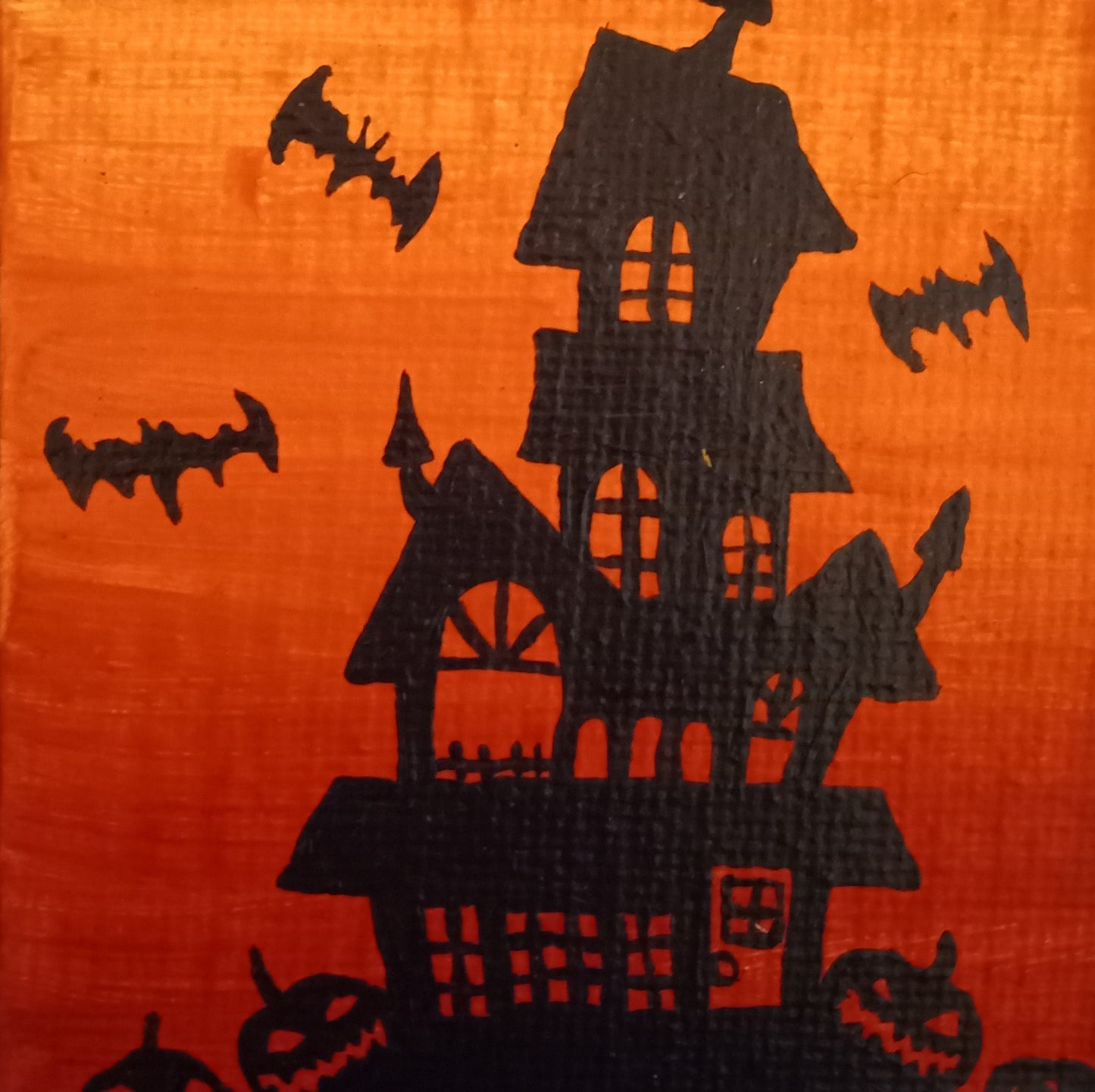 Halloween mini canvas