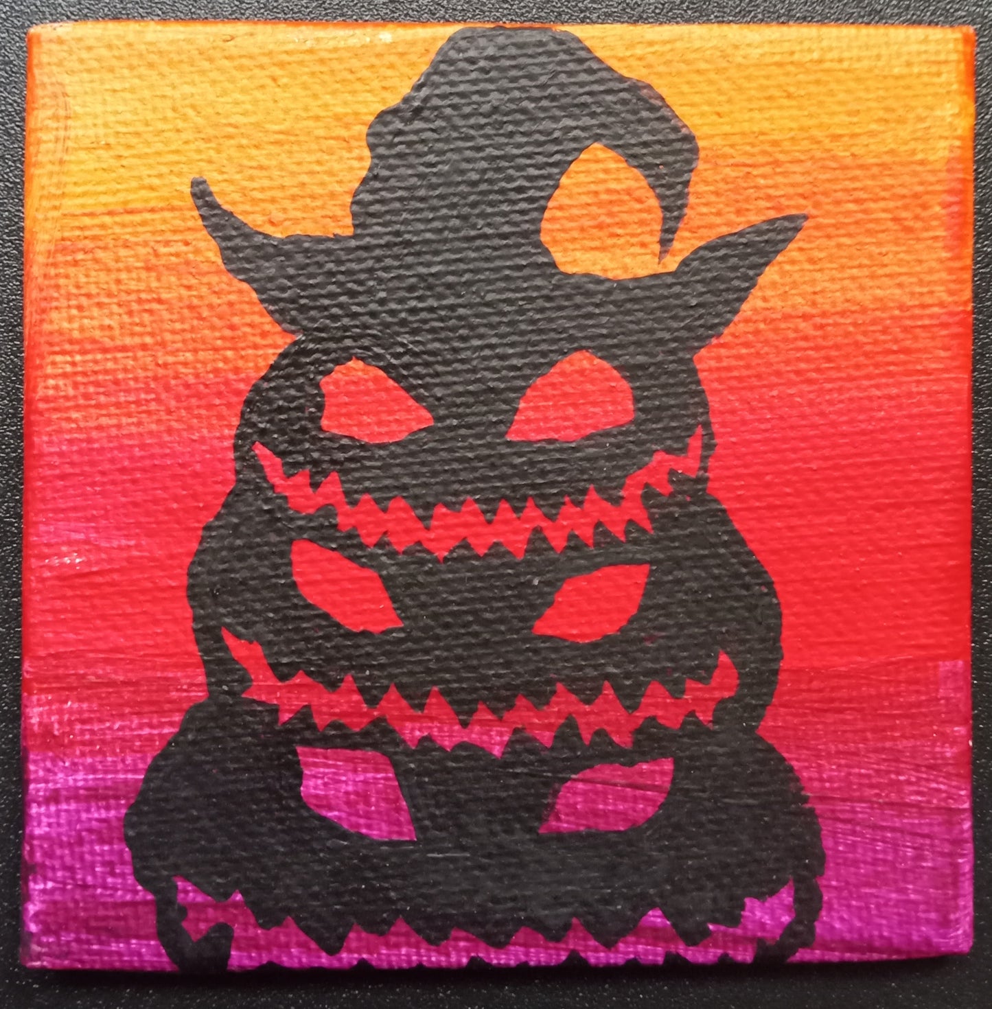 Jackolanterns Mini canvas Panel