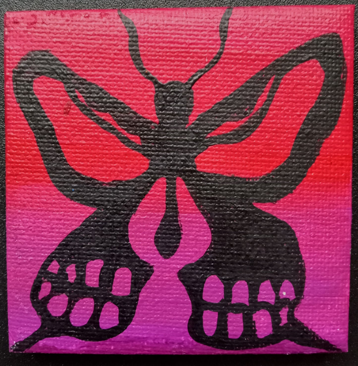 Skull Butterfly Mini canvas