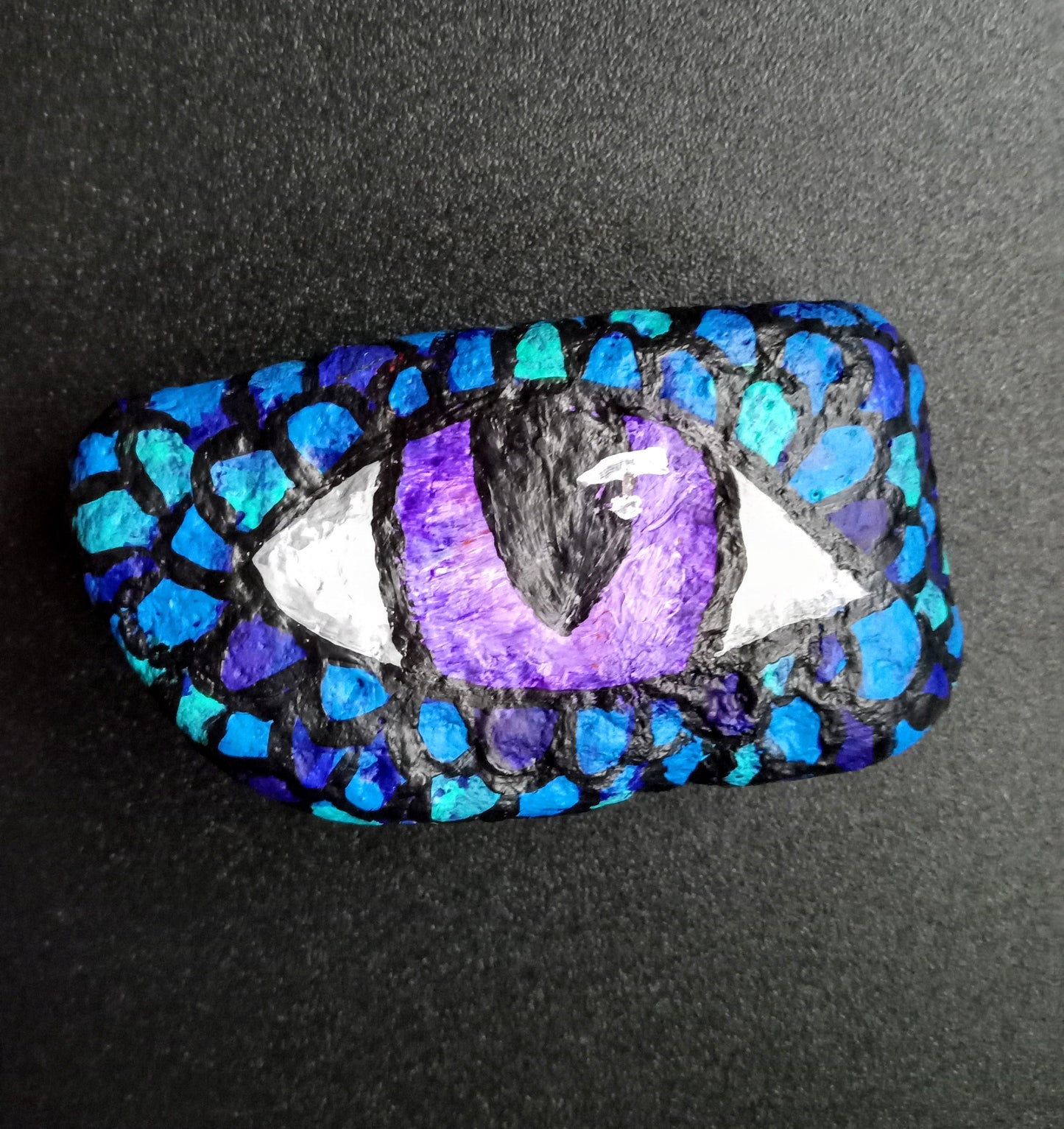 Dragon Eye Hand Painted Rocks