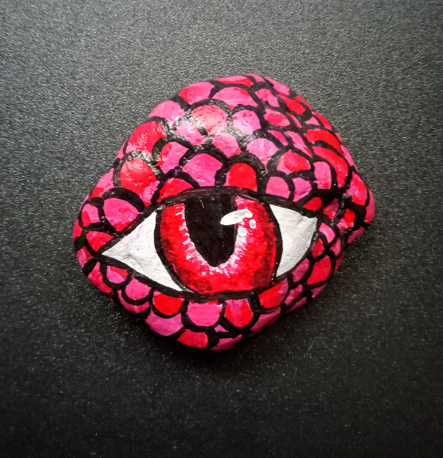 Dragon Eye Hand Painted Rocks