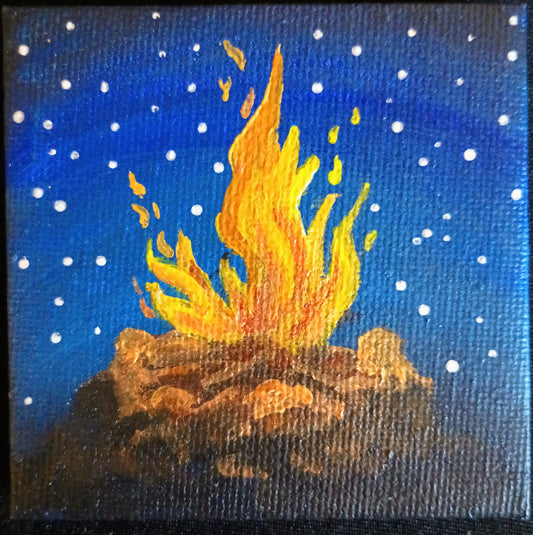 Campfire Mini Canvas