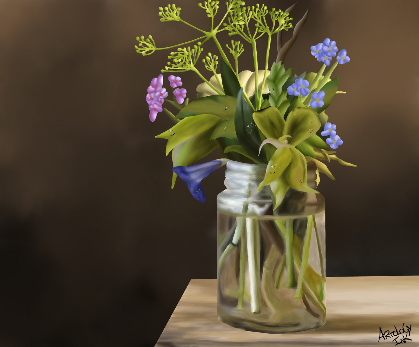 Flower Jar Print