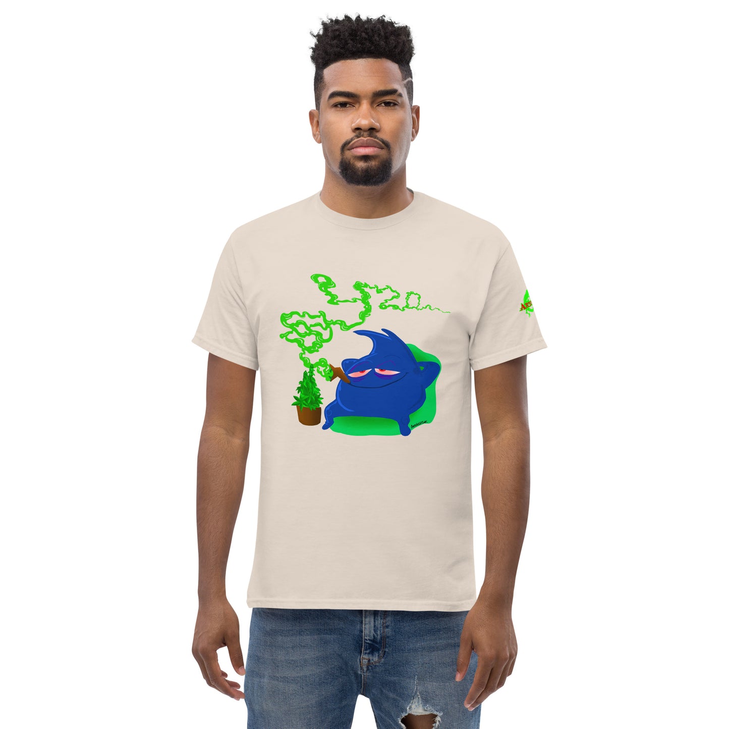 Stoner Ink Blot Men's classic tee