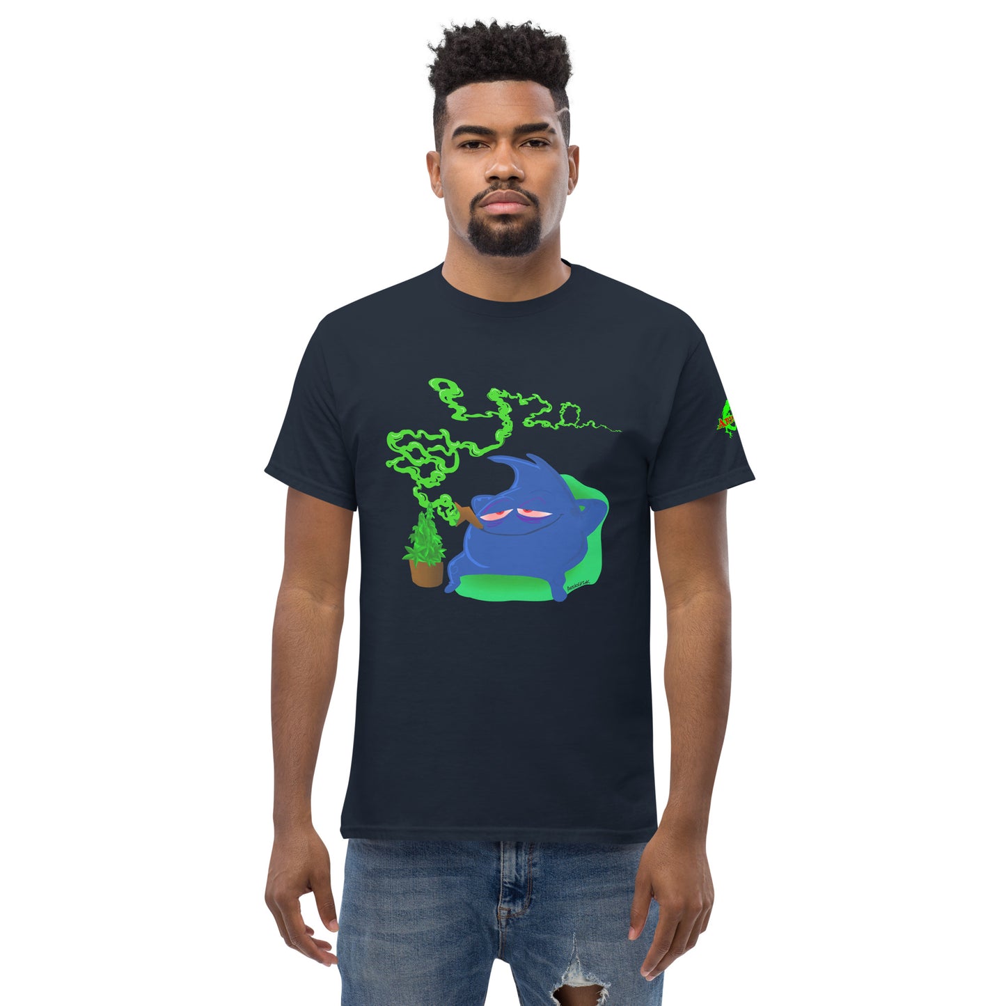 Stoner Ink Blot Men's classic tee