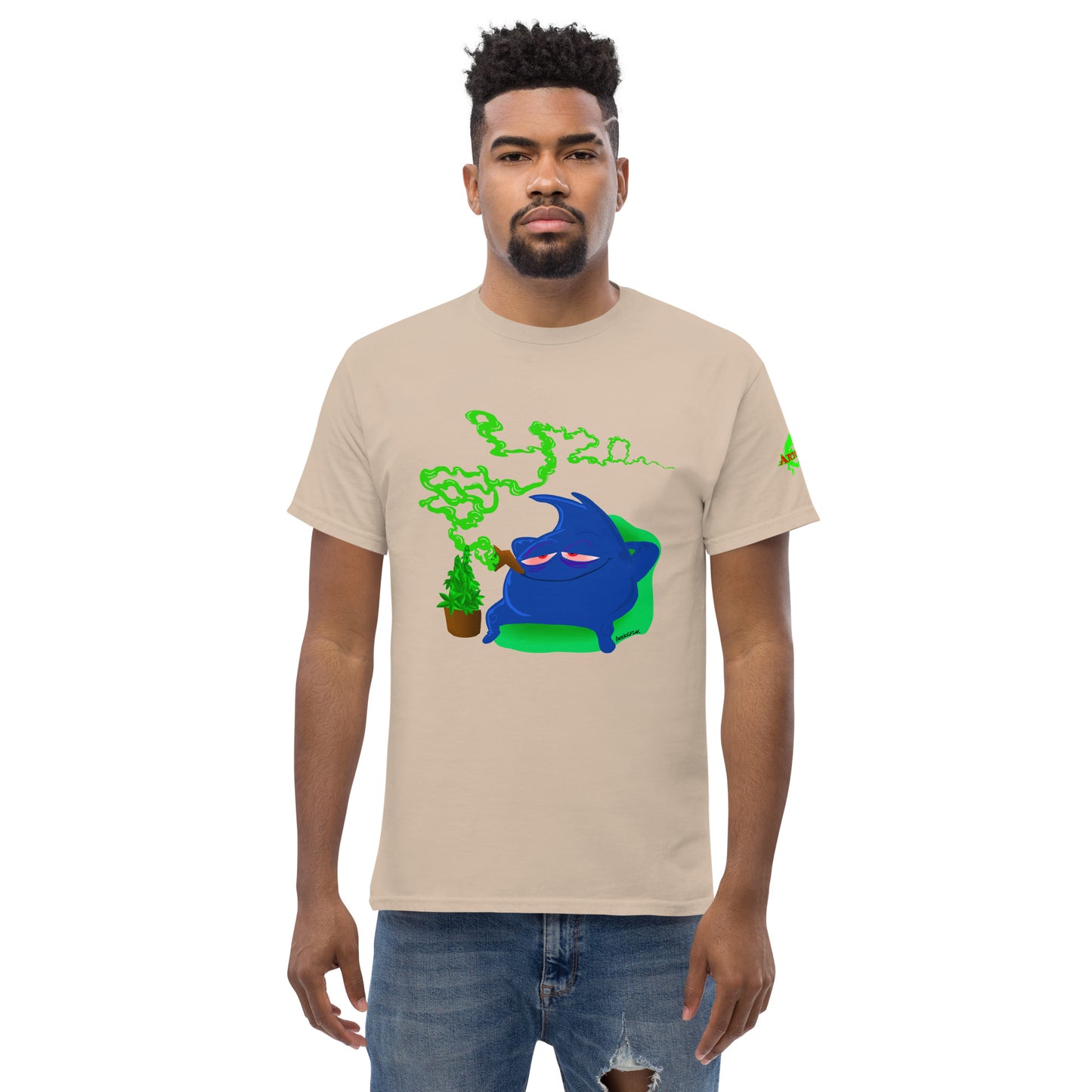 Stoner Ink Blot Men's classic tee