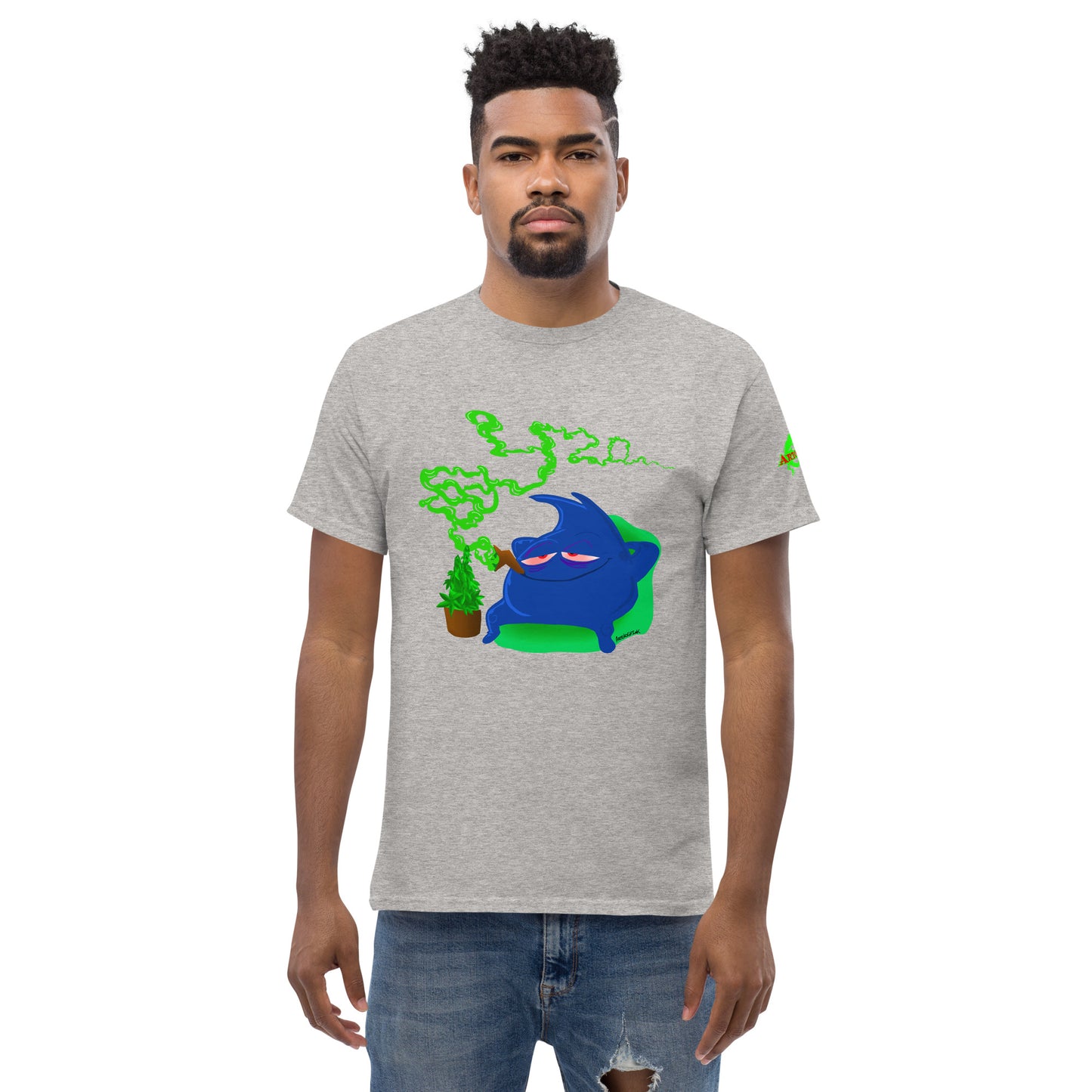 Stoner Ink Blot Men's classic tee