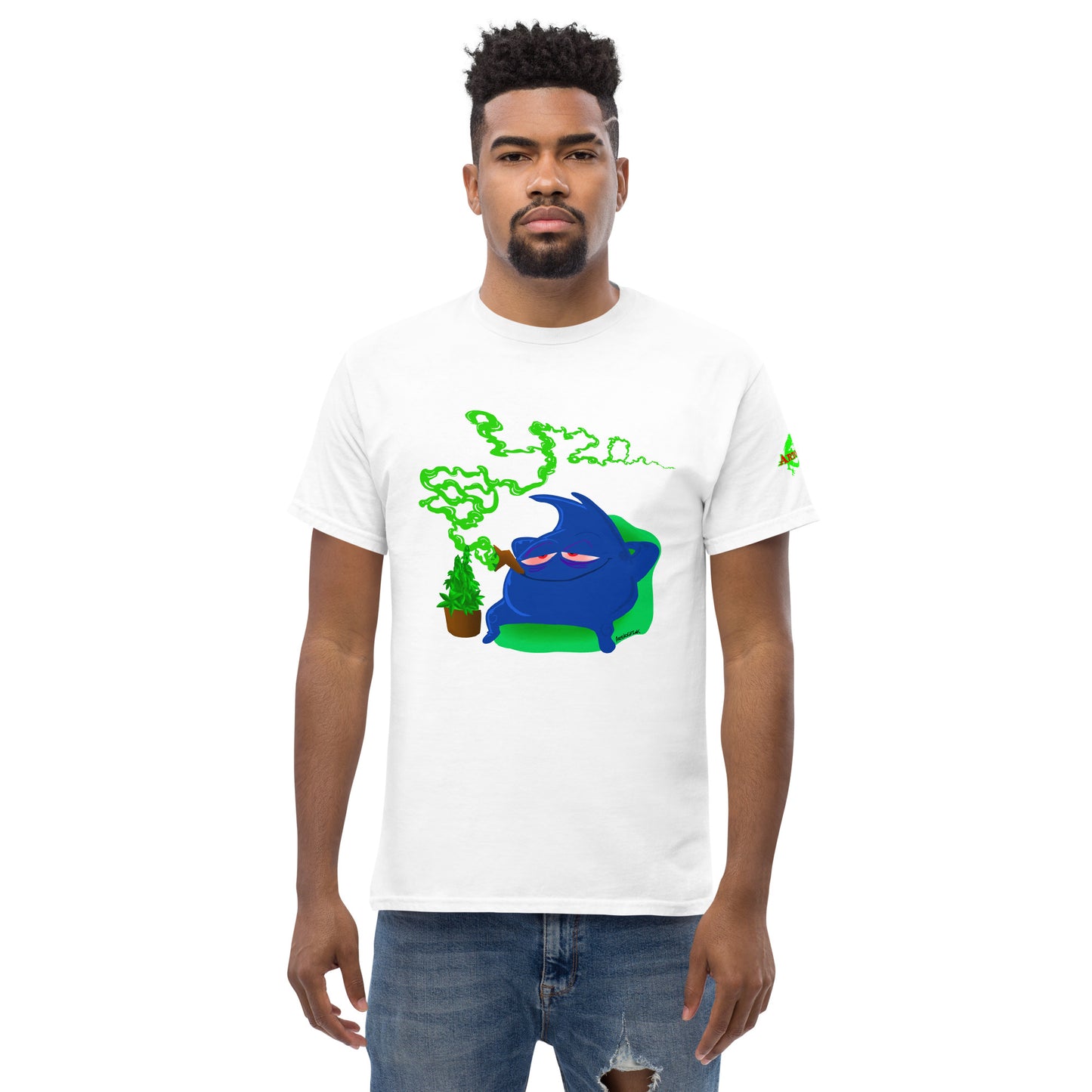 Stoner Ink Blot Men's classic tee