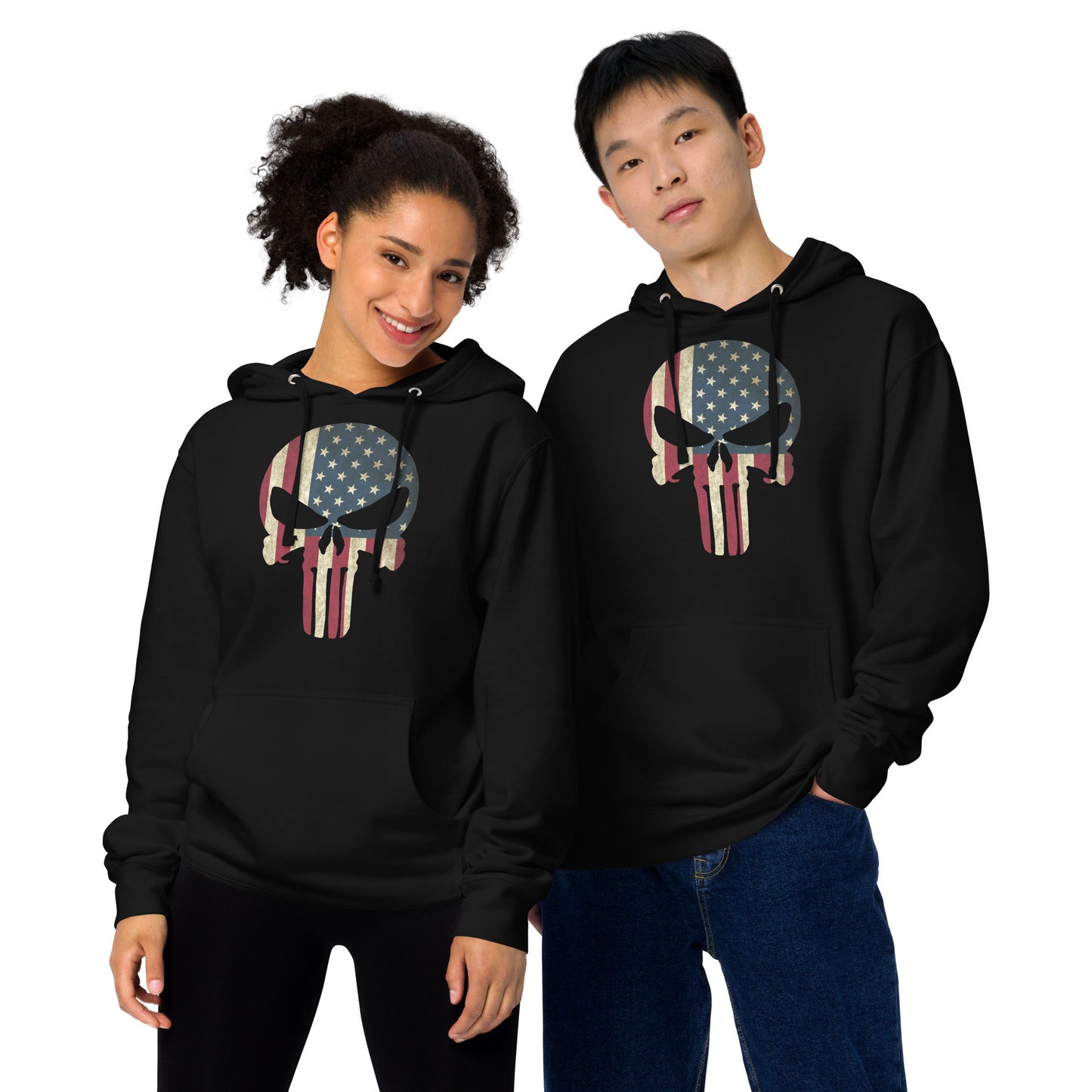 American Skull Unisex midweight hoodie