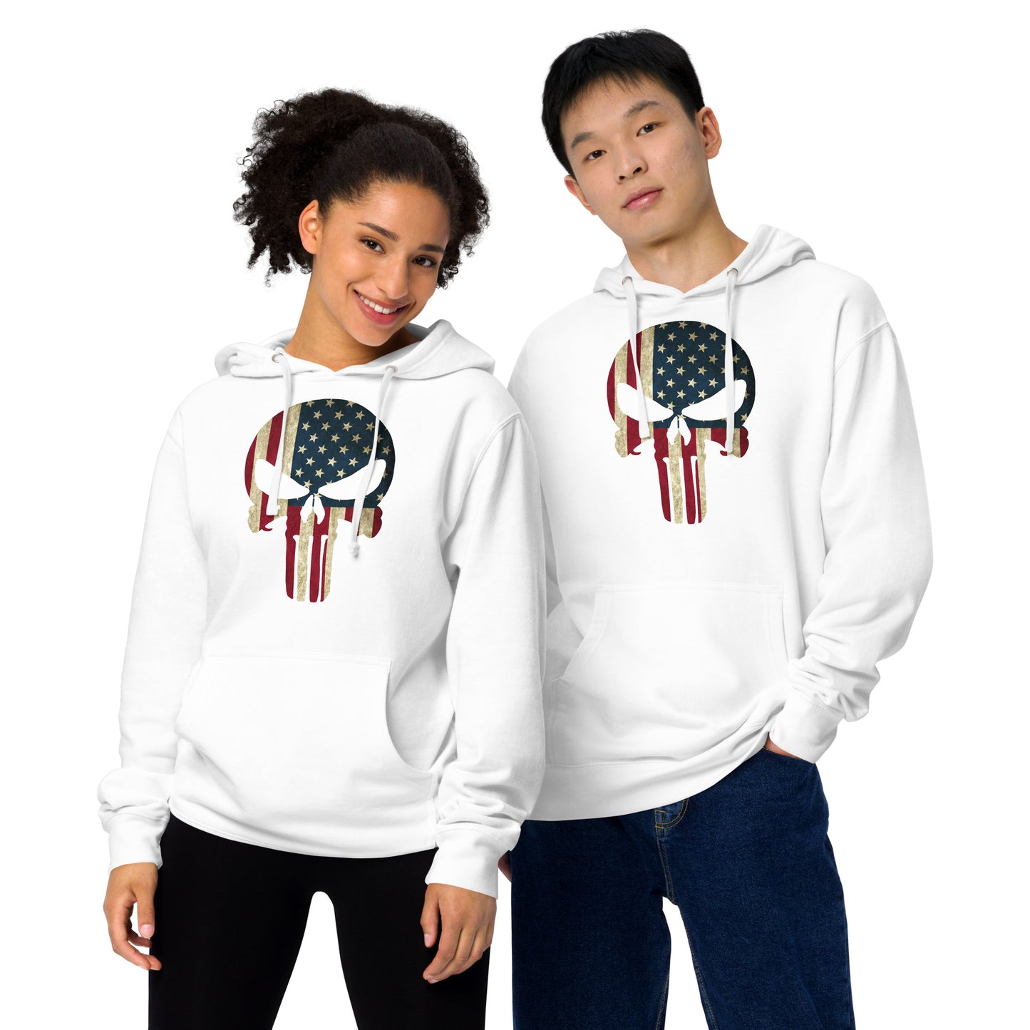 American Skull Unisex midweight hoodie