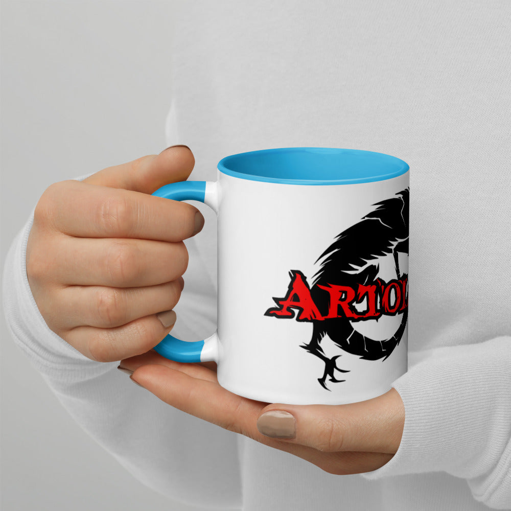 ArtologyInk Logo Mug with Color Inside