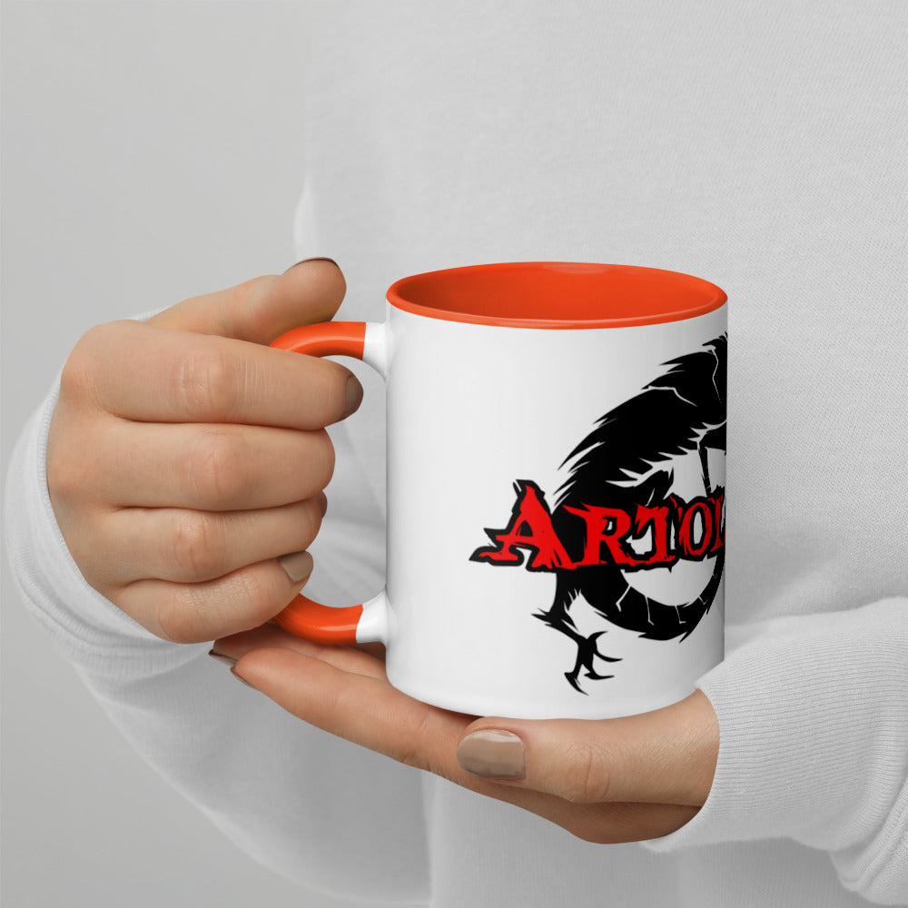 ArtologyInk Logo Mug with Color Inside