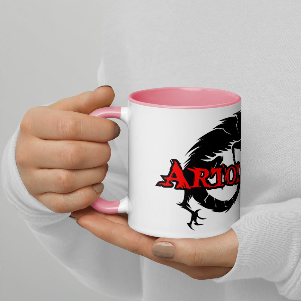 ArtologyInk Logo Mug with Color Inside