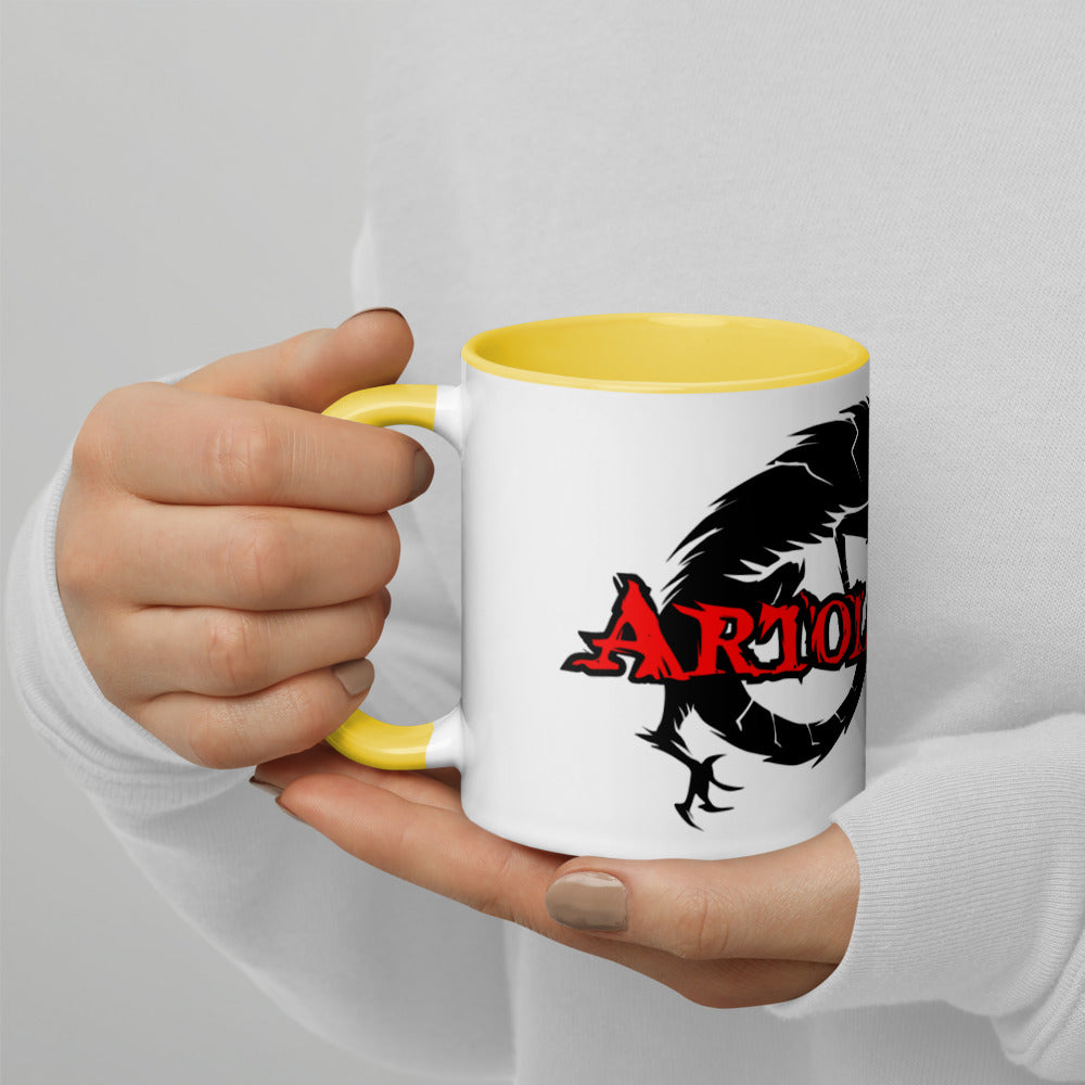 ArtologyInk Logo Mug with Color Inside